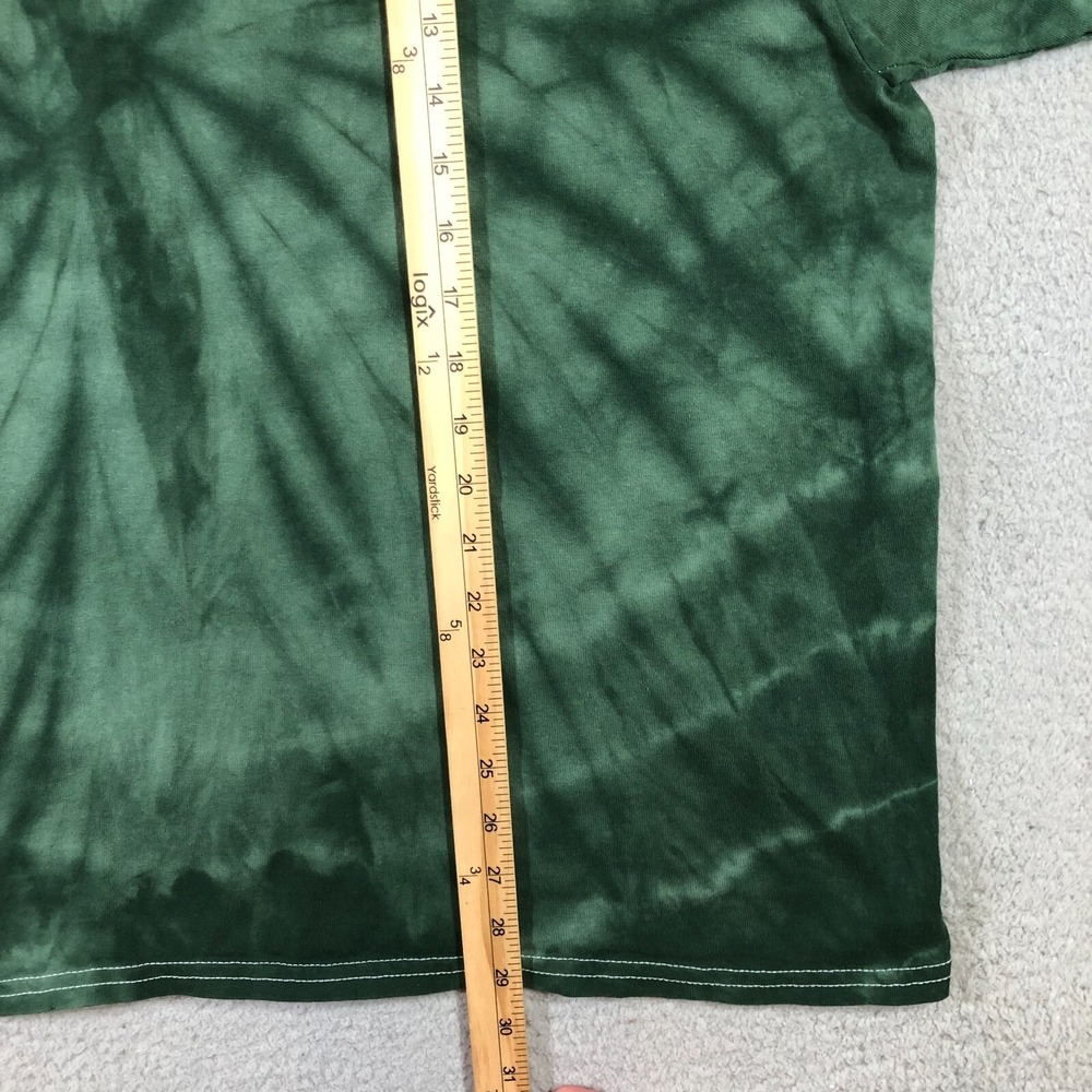 new orleans T shirt mens 2XL green tie dye gator embroidered - Picture 5 of 10